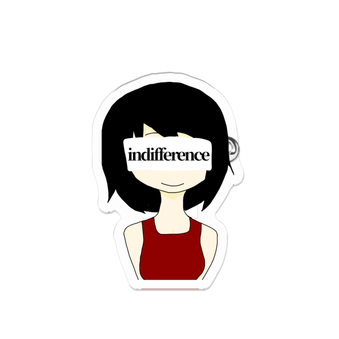 アクリルバッジ - 50 x 50 (mm)