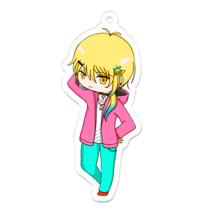 アクリルキーホルダー - 70 x 70 (mm)