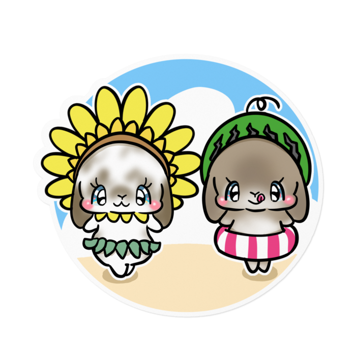 ステッカー - 160 x 160 (mm)