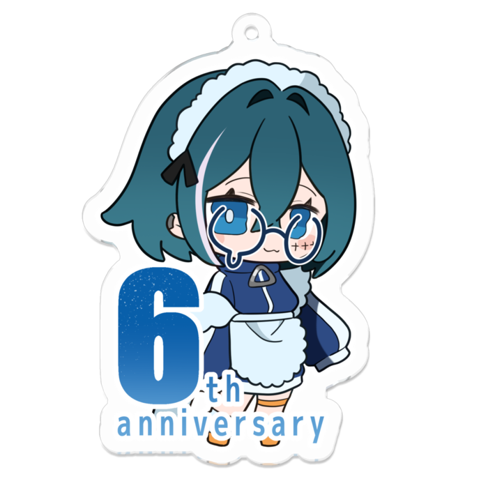 アクリルキーホルダー - 70 x 70 (mm)