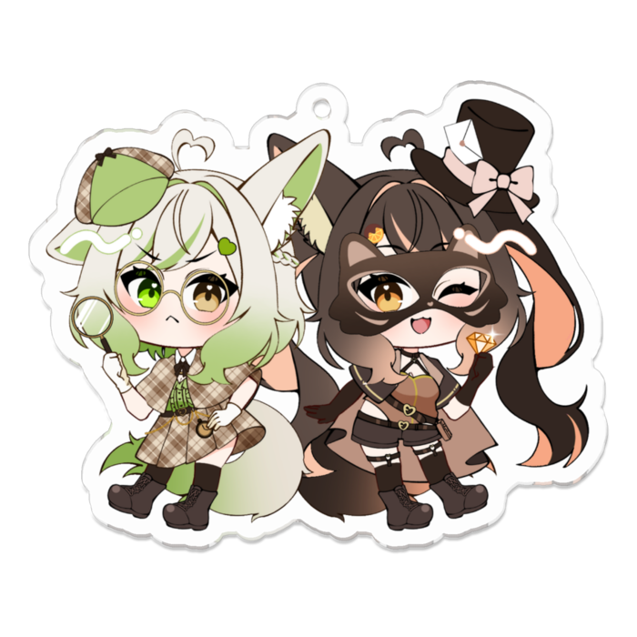 アクリルキーホルダー - 70 x 70 (mm)