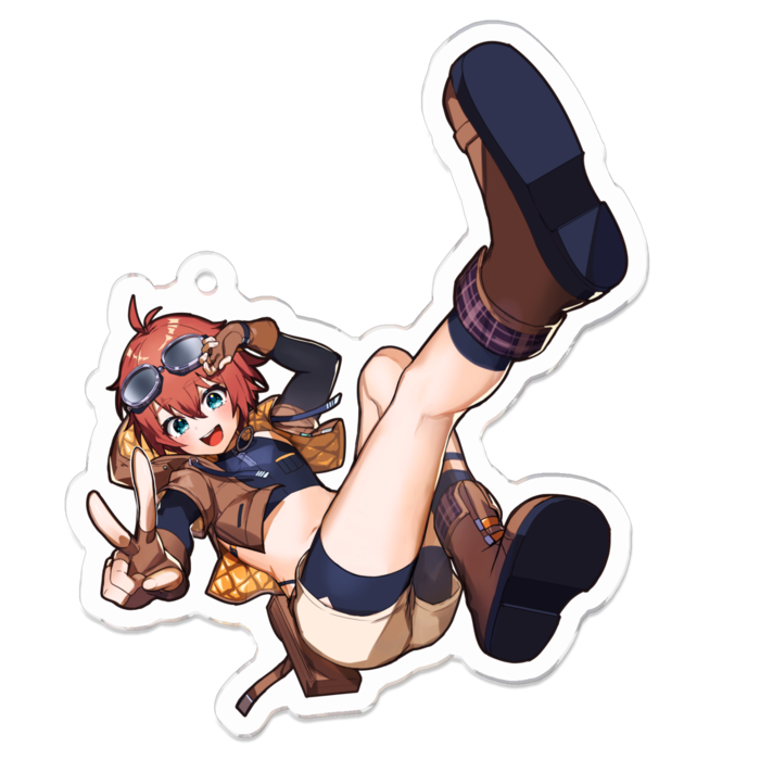 アクリルキーホルダー - 70 x 70 (mm)