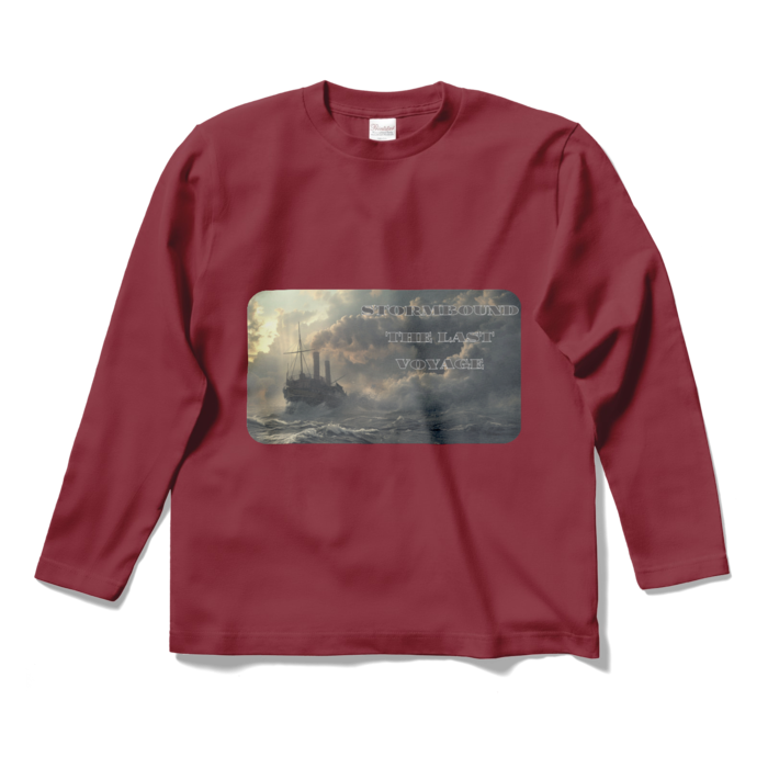 ロングスリーブTシャツ - S - バーガンディ