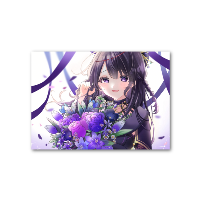 フォト風カード - 横 - 片面