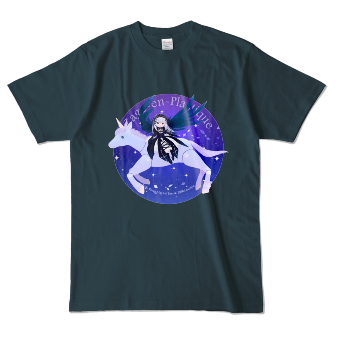 カラーTシャツ - L - デニム (濃色)