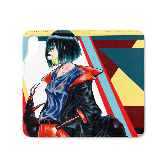 手帳型iPhoneケース（ベルトなし） - iPhone XS / X - ストラップ穴 なし