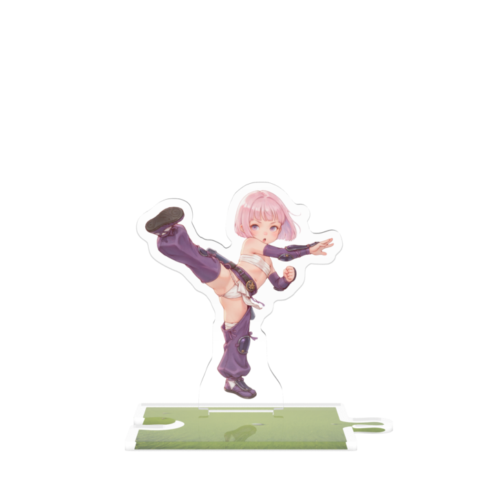Purple Ninja Girl - つながるアクスタ - 80mm