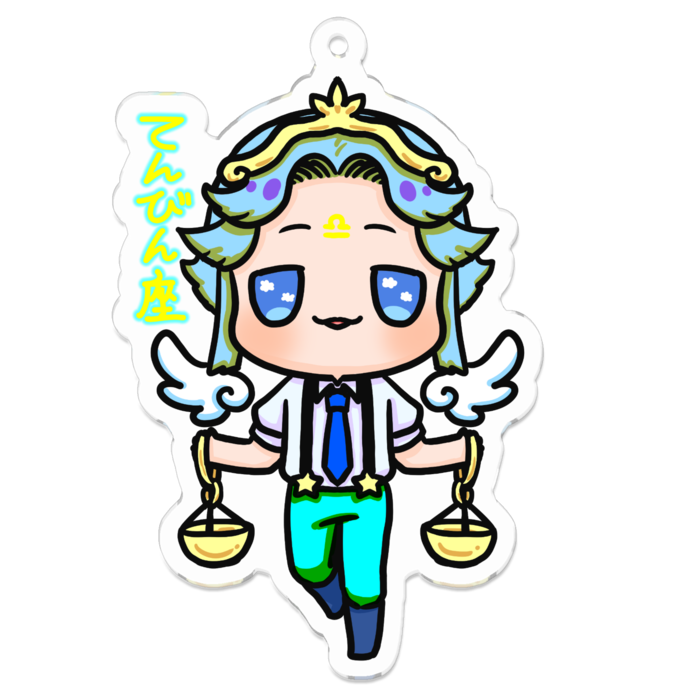 アクリルキーホルダー - 70 x 70 (mm)