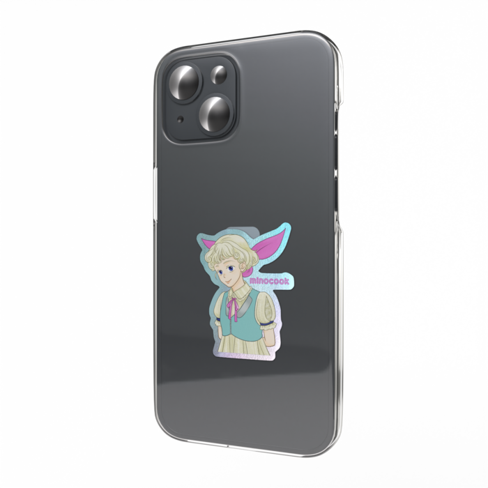 オーロラスマホステッカー - 縦