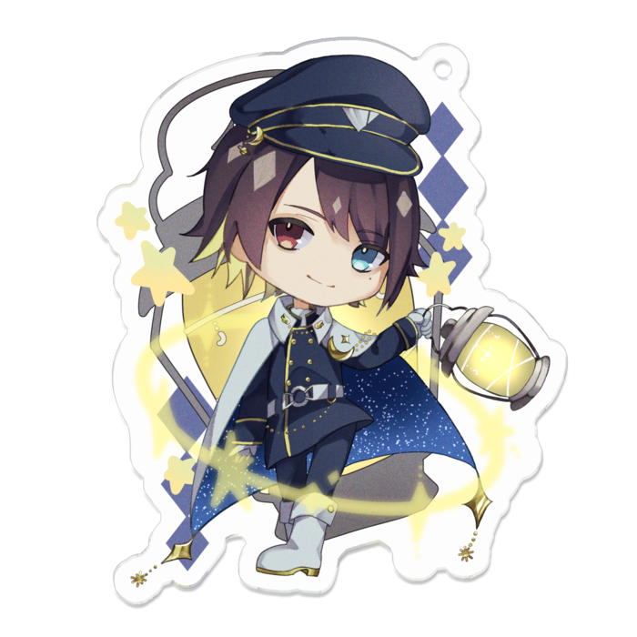 アクリルキーホルダー - 70 x 70 (mm)