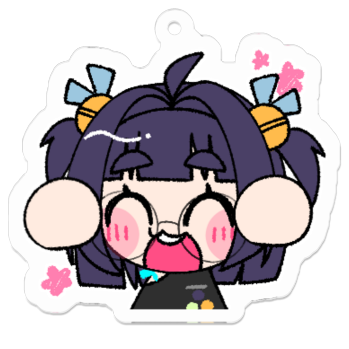 アクリルキーホルダー - 50 x 50 (mm)(1)