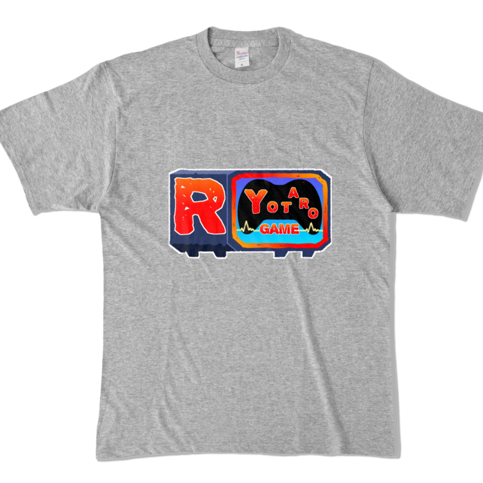 カラーTシャツ - XL - 杢グレー (濃色)