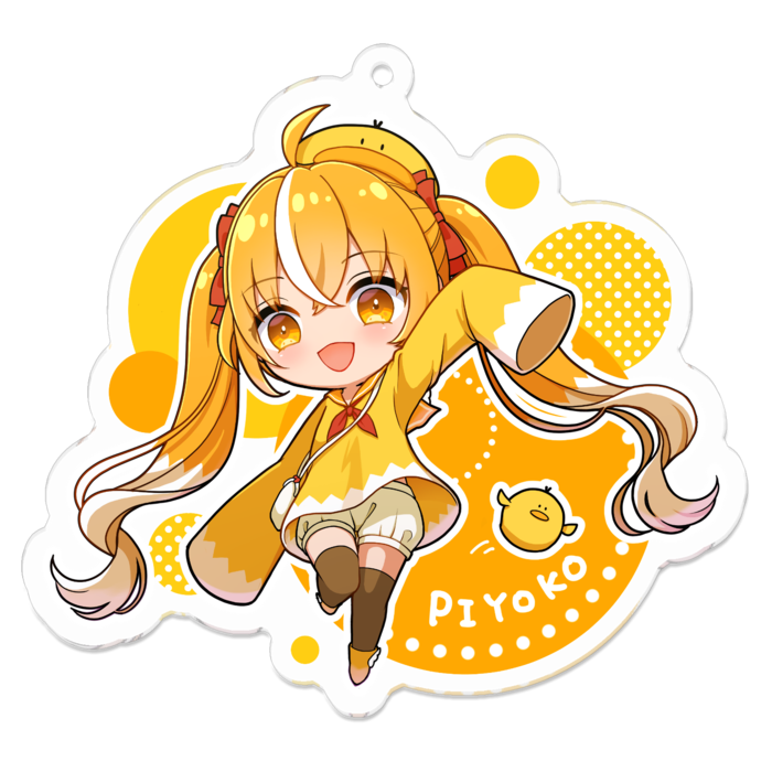 アクリルキーホルダー - 70 x 70 (mm)