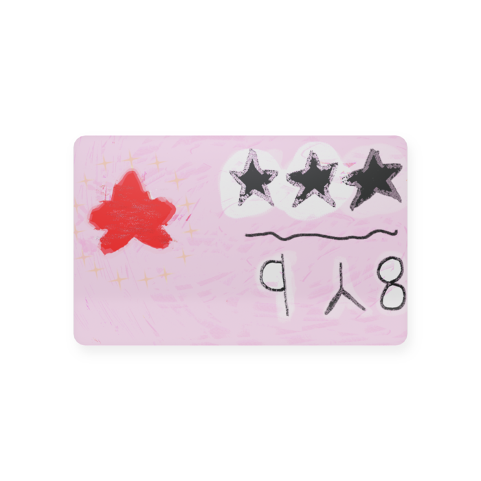プラスチックカード - 会員証（85.6 × 54mm）