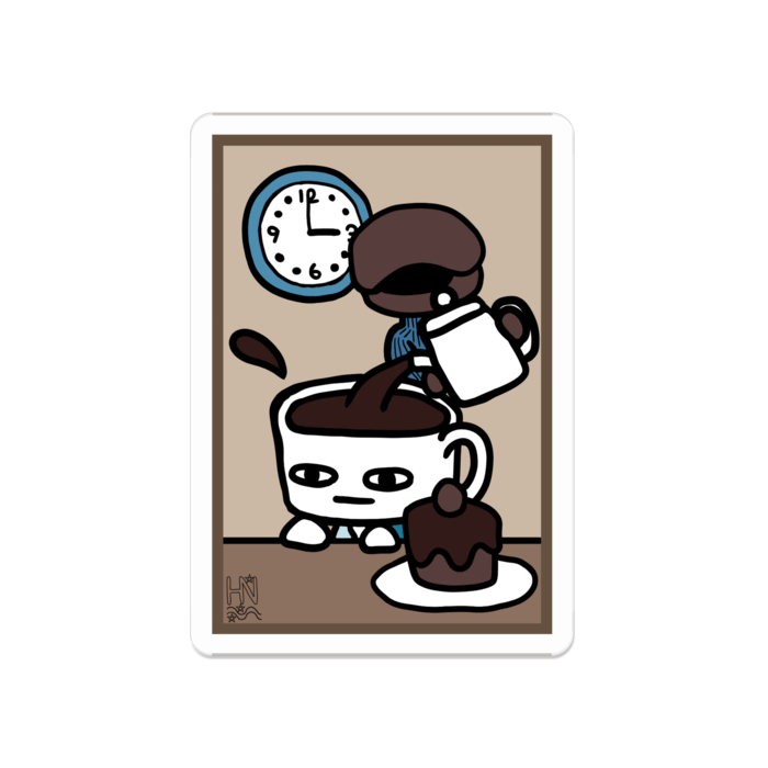 アクリルバッジ - 50 x 50 (mm)