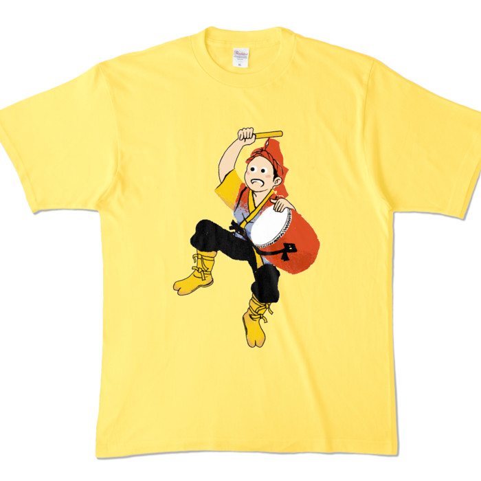 カラーTシャツ - XL - イエロー (濃色)