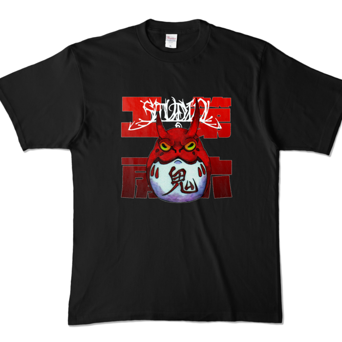 カラーTシャツ - XL - ブラック (濃色)
