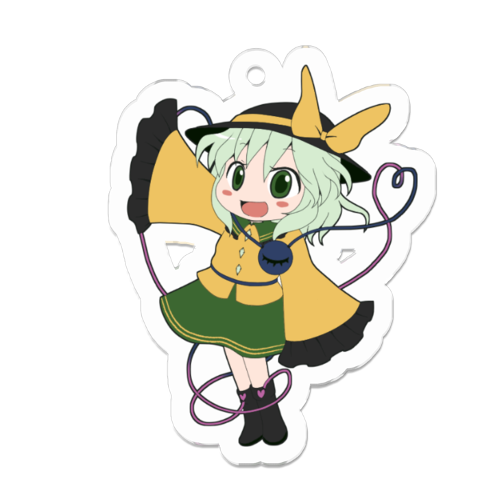 アクリルキーホルダー - 50 x 50 (mm)