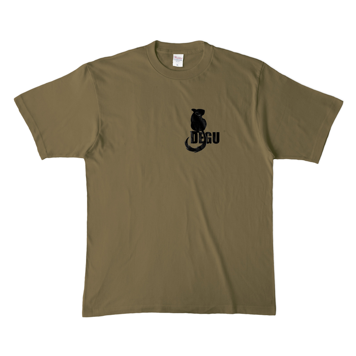 カラーTシャツ(濃色) - XL - オリーブ