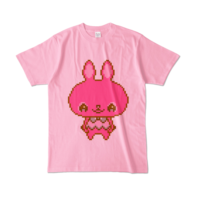 カラーTシャツ - L - ピーチ (淡色)