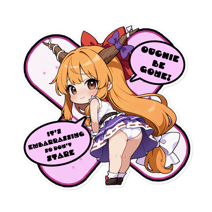 ステッカー - 160 x 160 (mm)