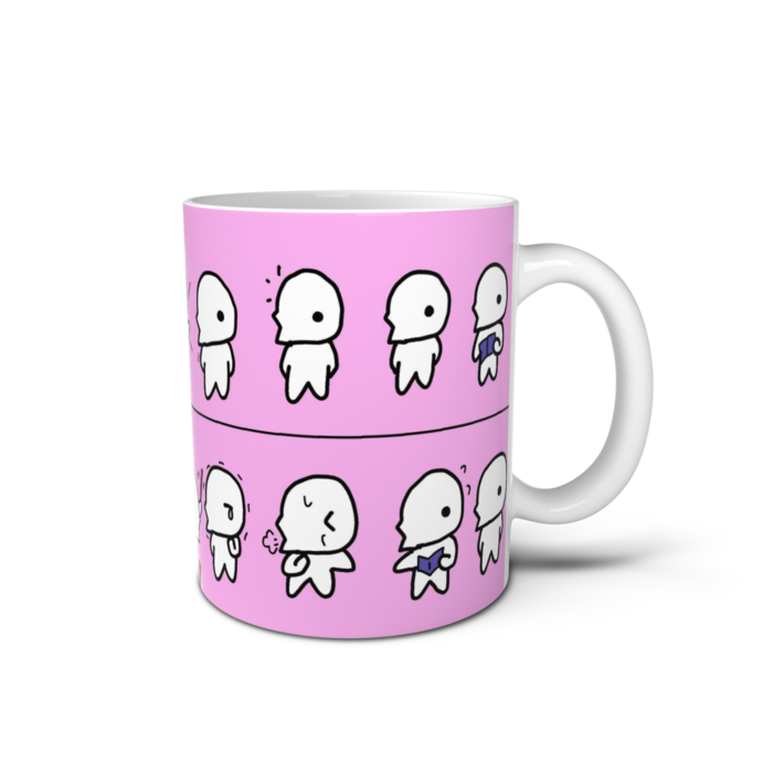 マグカップ - 直径 8 cm / 高さ 9.5 cm