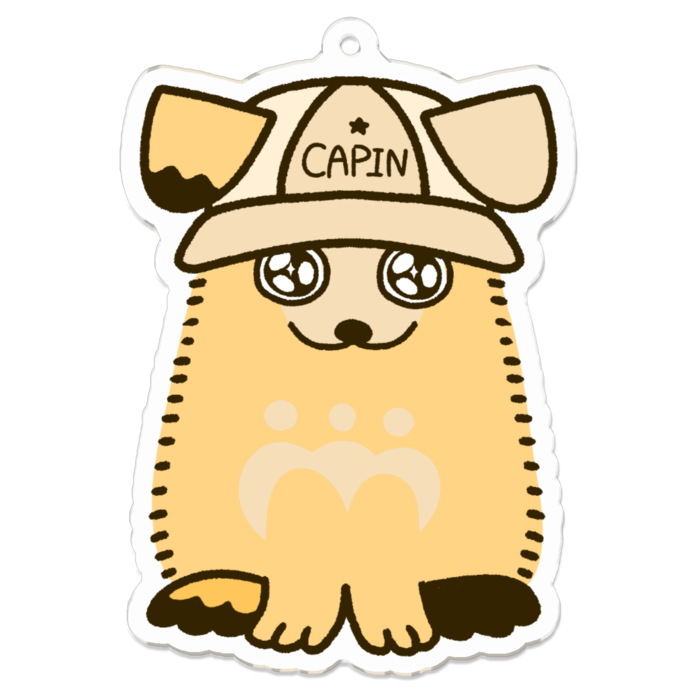 アクリルキーホルダー - 70 x 70 (mm)