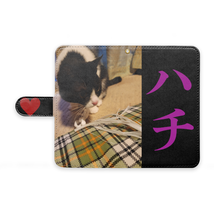 手帳型Androidケース - M - ストラップ穴 あり