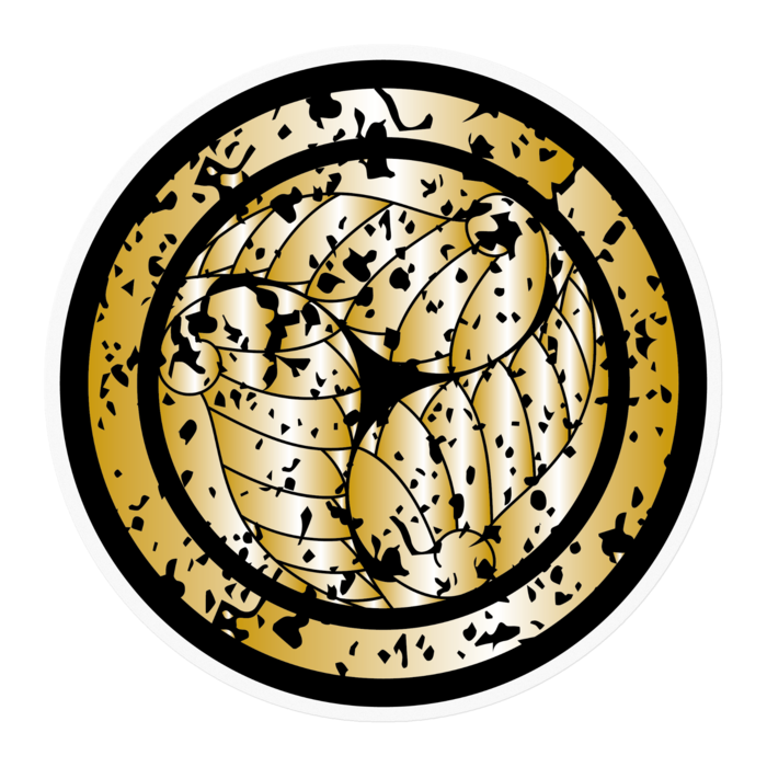 ステッカー - 100 x 100 (mm)