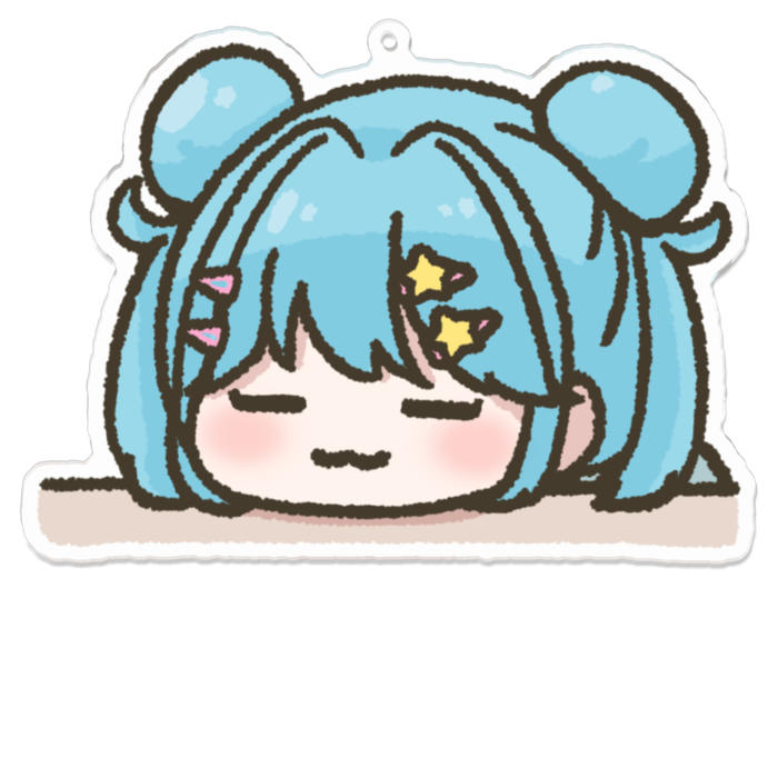 アクリルキーホルダー - 100 x 100 (mm)