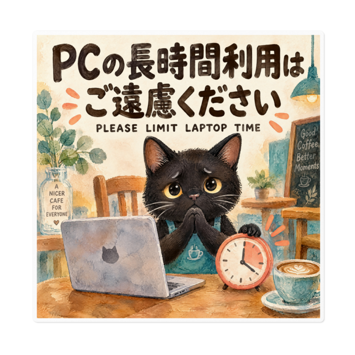 ステッカー - W160 × H160mm 以内