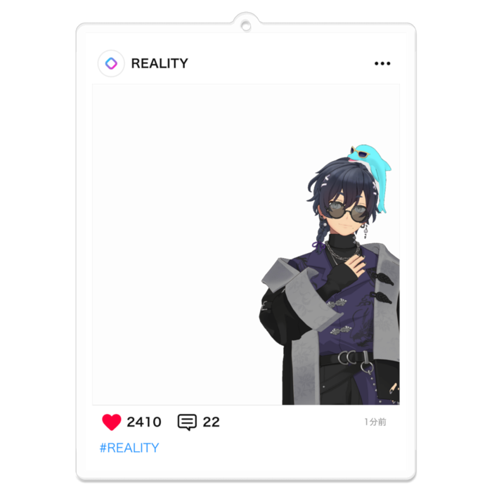 アクリルキーホルダー - 100 x 100 (mm)