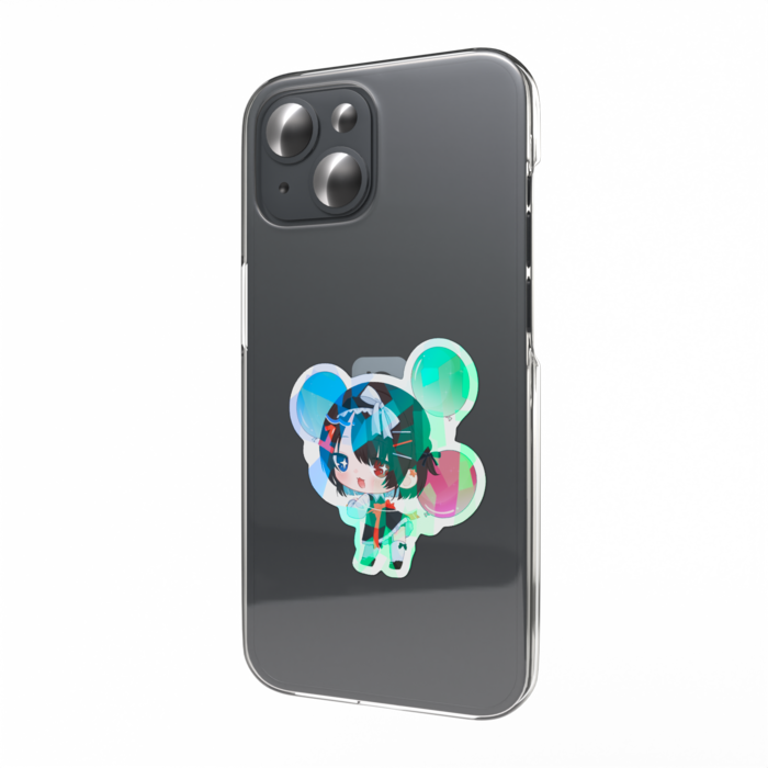 ホログラムスマホステッカー - 縦