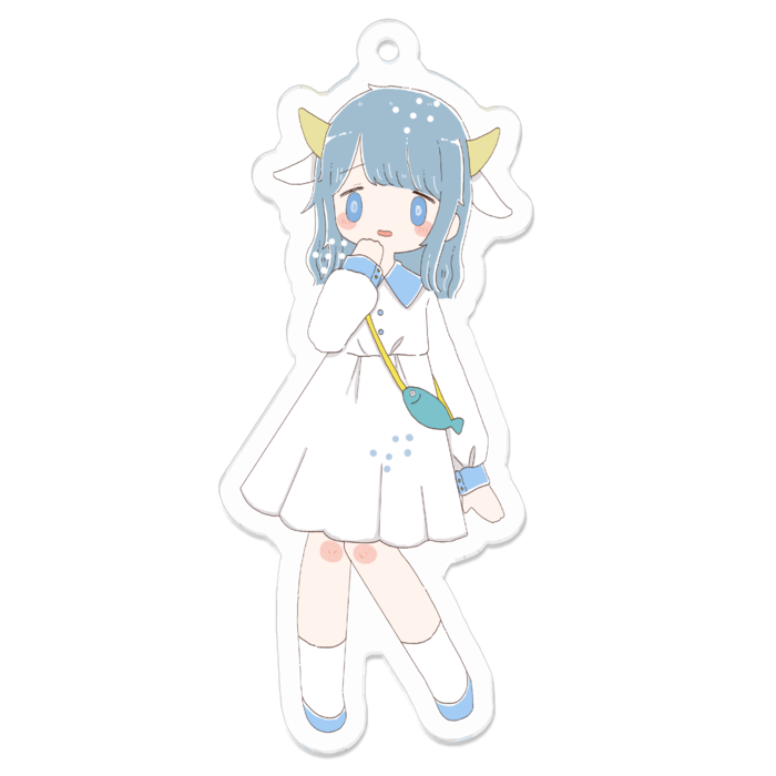 アクリルキーホルダー - 70 x 70 (mm)