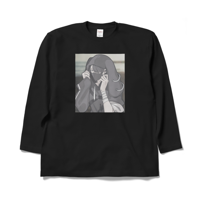 ロングスリーブTシャツ - XL - ブラック