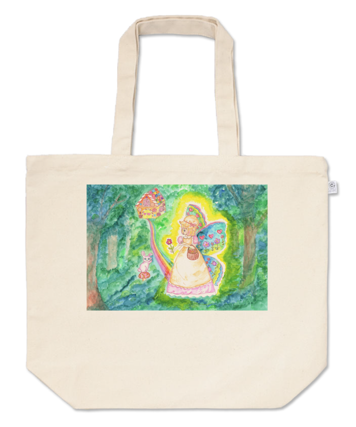 トートバッグ - L - プリント面積中