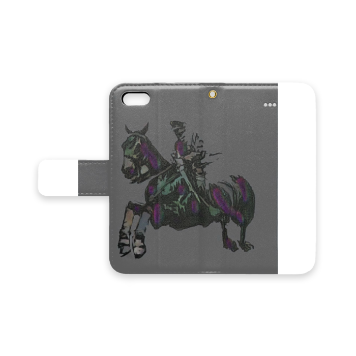 手帳型iPhoneケース - iPhone 5 / 5s / SE - ストラップ穴 あり