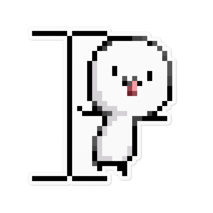 ステッカー - 100 x 100 (mm)