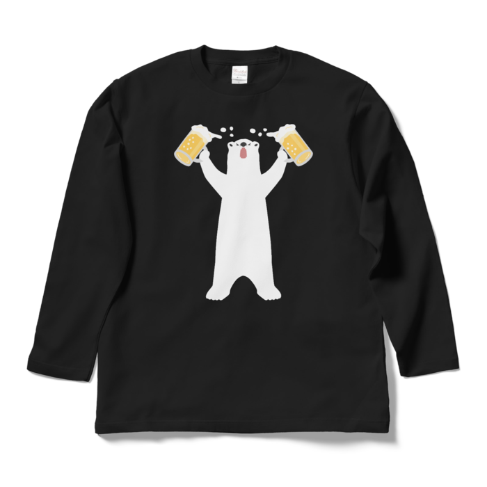 ロングスリーブTシャツ - L - ブラック