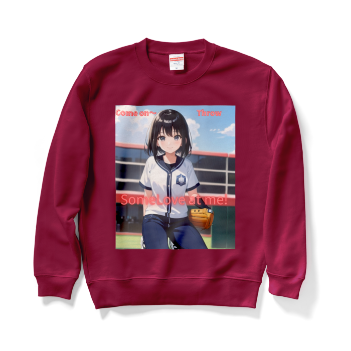 スウェット - M - バーガンディ