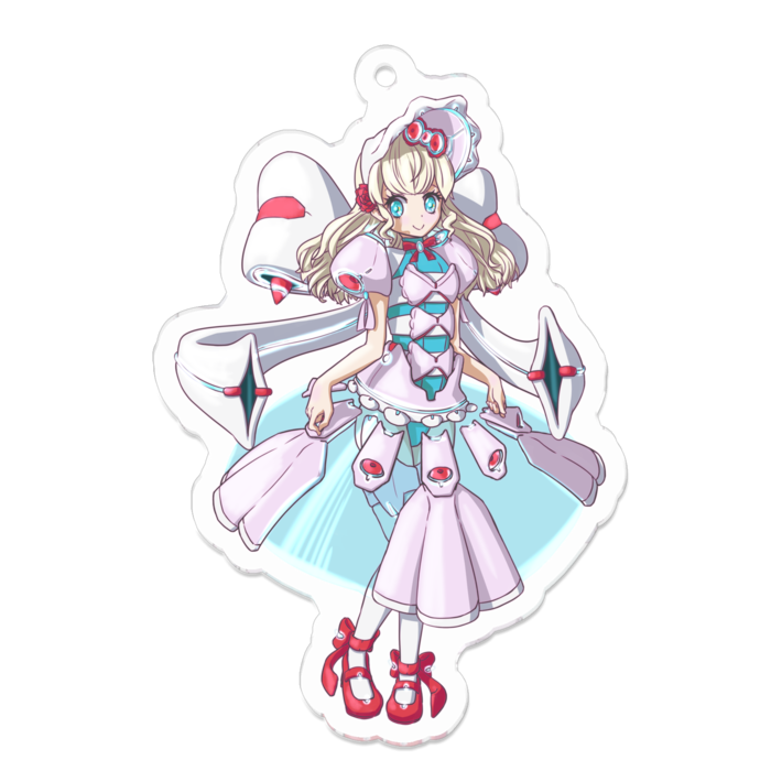 アクリルキーホルダー - 70 x 70 (mm)