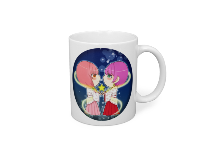 マグカップ - 直径 8 cm / 高さ 9.5 cm