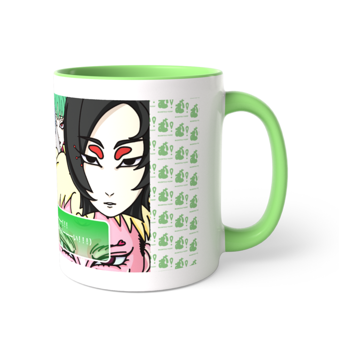 ツートンカラーマグカップ - 直径 8.2cm / 高さ 9.5cm