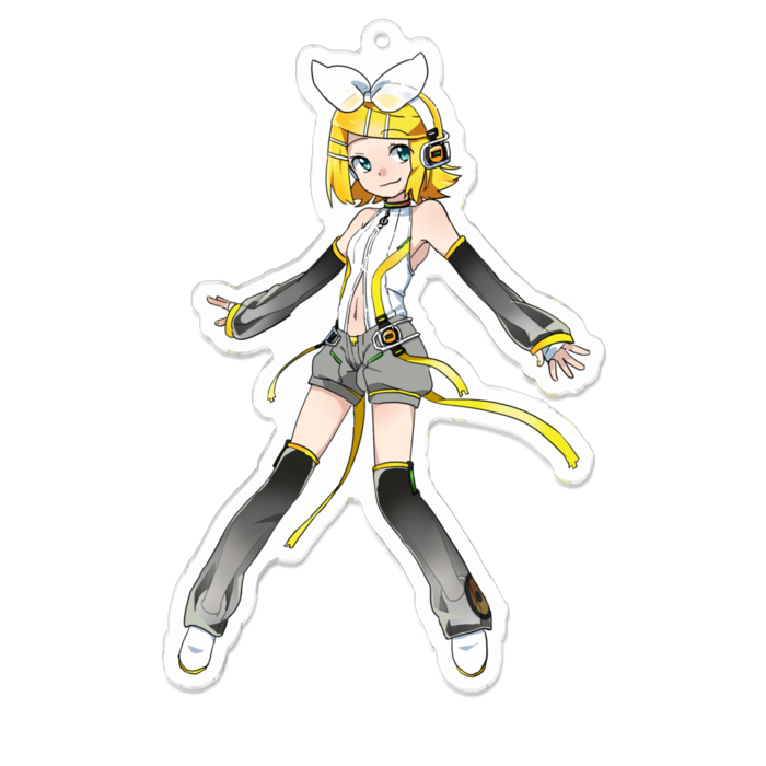 アクリルキーホルダー - 100 x 100 (mm)