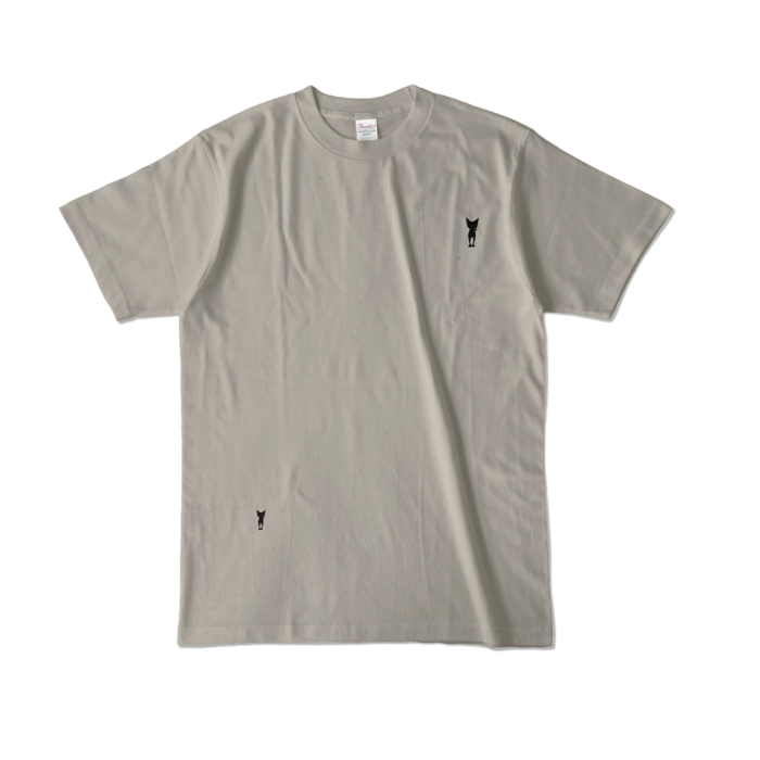 らん2まるTシャツ - L - シルバーグレー (淡色)