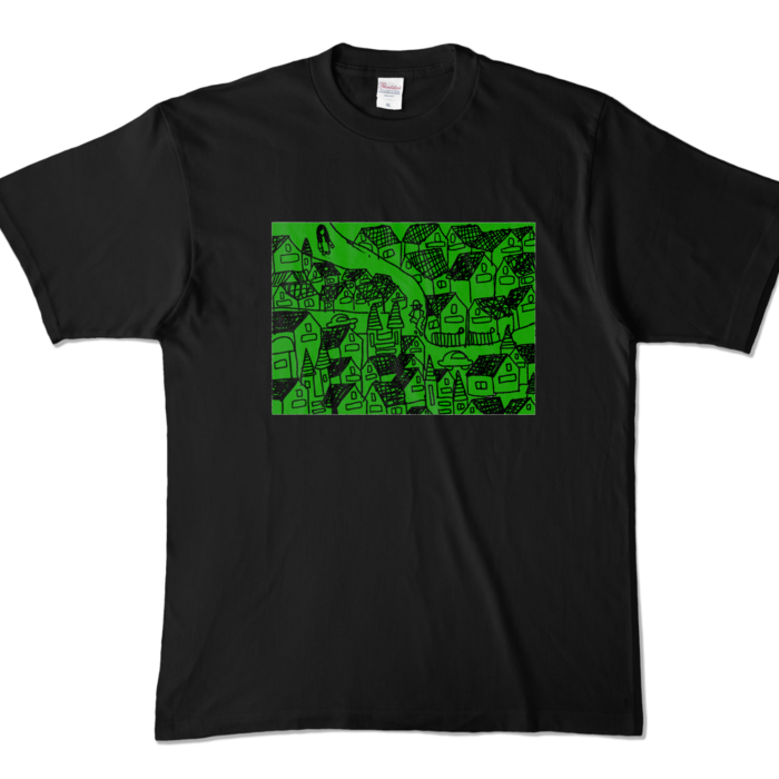 カラーTシャツ - XL - ブラック (濃色)