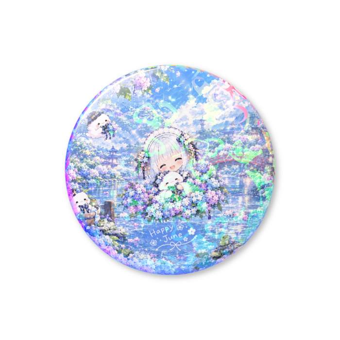 ホログラム缶バッジ - 25mm