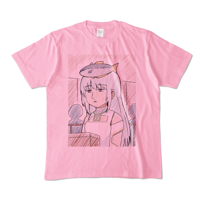 カラーTシャツ - M - ピーチ (淡色)