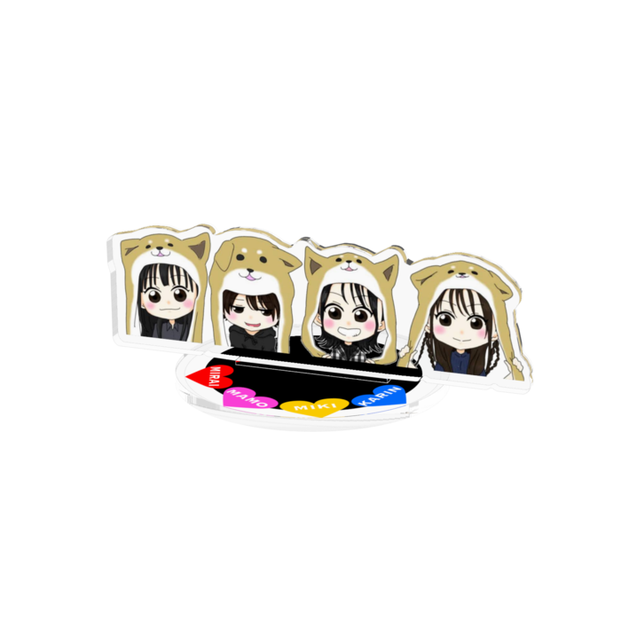 アクリルフィギュア - 100x100mm