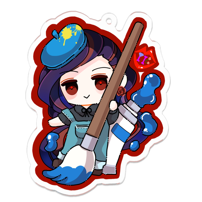 アクリルキーホルダー - 70 x 70 (mm)